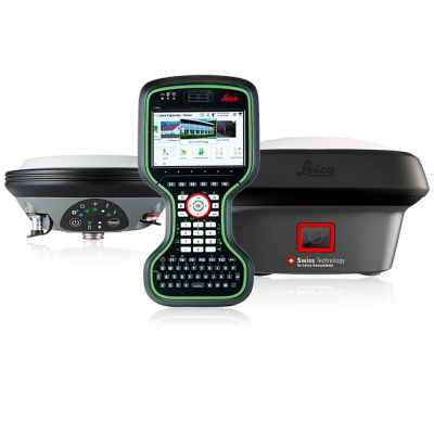 RTK комплект Leica GS16 UHF + GS18 I UHF + CS20 LTE Disto