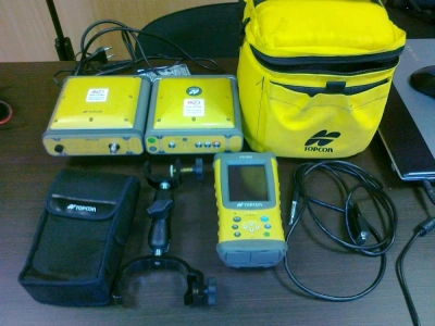 RTK комплект GPS приемников Topcon Hiper БУ