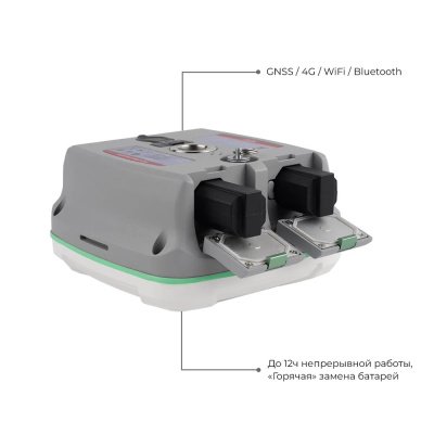 Комплект GNSS-приёмник RGK SR1 с контроллером RGK SC100