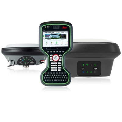 RTK комплект Leica GS16 UHF + GS18 T UHF + CS20 LTE Disto